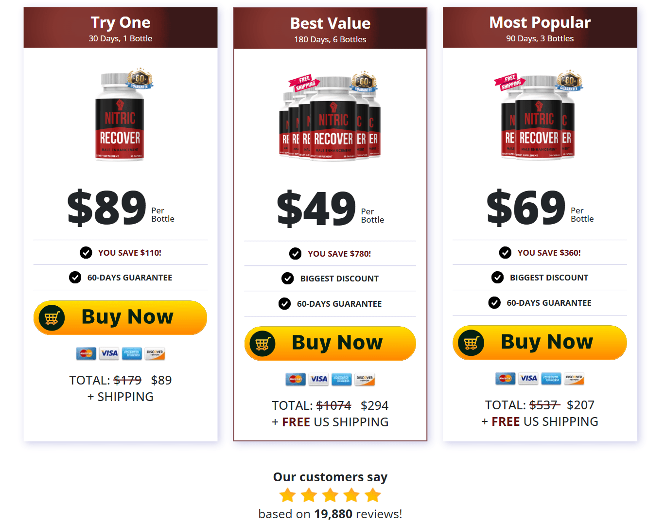 Nitric Recover discount